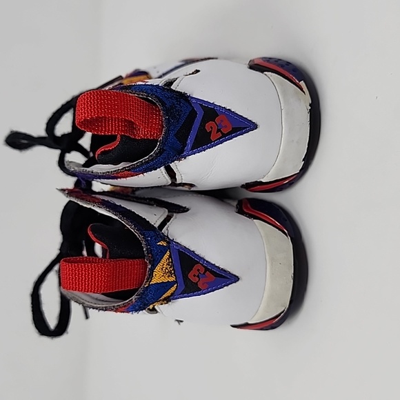 Nike Air Jordan 7 VII Retro Ugly Sweater  Multicolor size 10C (304772-142) - Picture 4 of 6